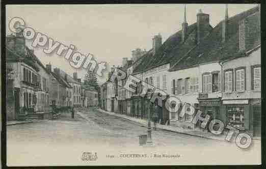 Ville de COURTENAY Carte postale ancienne