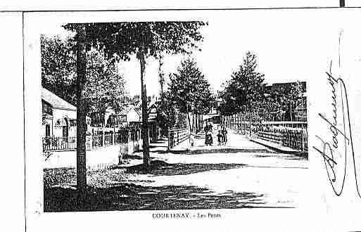 Ville de COURTENAY Carte postale ancienne