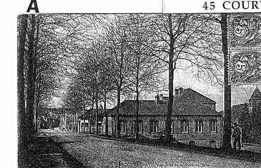 Ville de COURTENAY Carte postale ancienne