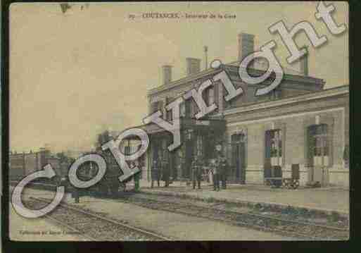 Ville de COUTANCES Carte postale ancienne