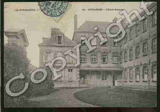 Ville de COUTANCES Carte postale ancienne