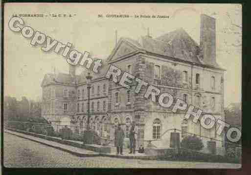 Ville de COUTANCES Carte postale ancienne