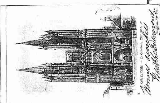 Ville de COUTANCES Carte postale ancienne