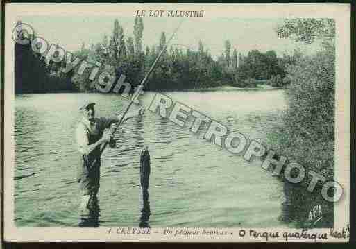 Ville de CREYSSE Carte postale ancienne