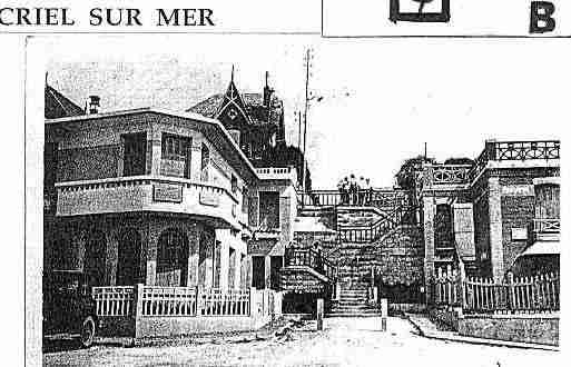 Ville de CRIELSURMER Carte postale ancienne