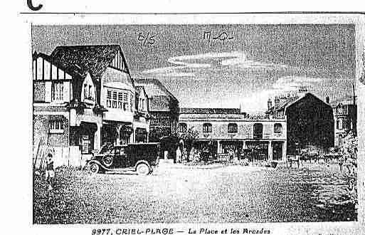 Ville de CRIELSURMER Carte postale ancienne