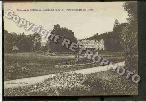 Ville de CROISYSURANDELLE Carte postale ancienne