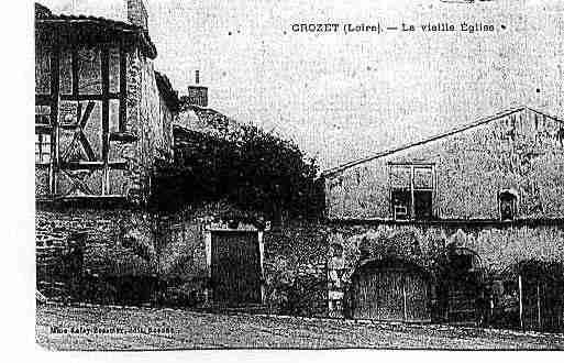 Ville de CROZET(LE) Carte postale ancienne