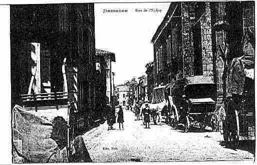 Ville de DAMAZAN Carte postale ancienne