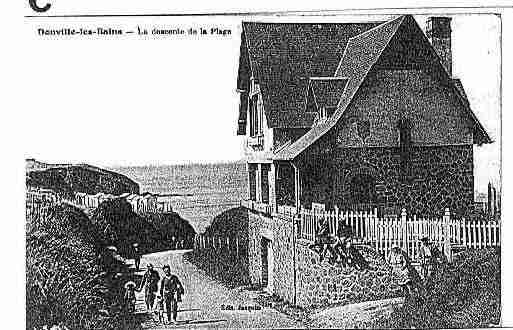 Ville de DONVILLELESBAINS Carte postale ancienne