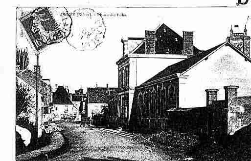 Ville de DONZY Carte postale ancienne