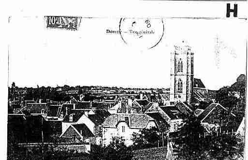 Ville de DONZY Carte postale ancienne