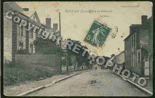 Ville de DOUCHY Carte postale ancienne