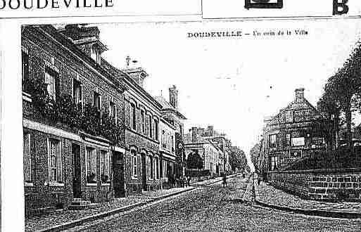 Ville de DOUDEVILLE Carte postale ancienne