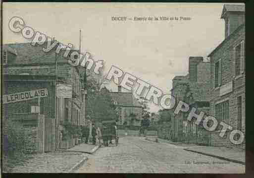 Ville de DUCEY Carte postale ancienne