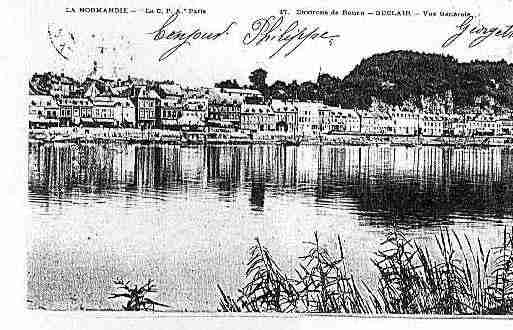 Ville de DUCLAIR Carte postale ancienne