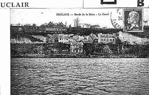 Ville de DUCLAIR Carte postale ancienne