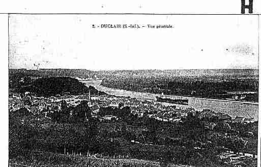 Ville de DUCLAIR Carte postale ancienne