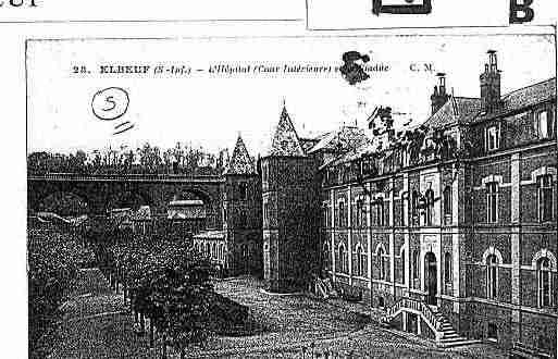 Ville de ELBEUF Carte postale ancienne