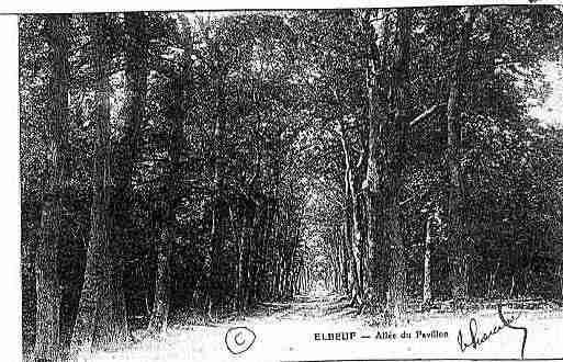 Ville de ELBEUF Carte postale ancienne