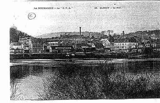 Ville de ELBEUF Carte postale ancienne