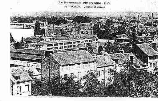 Ville de ELBEUF Carte postale ancienne