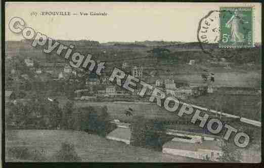 Ville de EPOUVILLE Carte postale ancienne