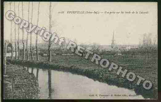 Ville de EPOUVILLE Carte postale ancienne