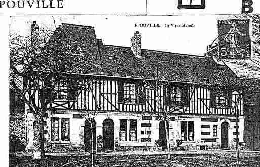 Ville de EPOUVILLE Carte postale ancienne