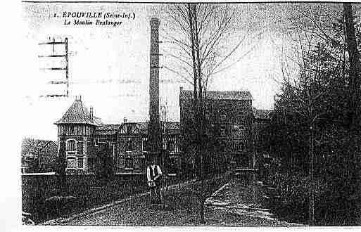 Ville de EPOUVILLE Carte postale ancienne