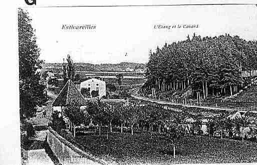 Ville de ESTIVAREILLES Carte postale ancienne