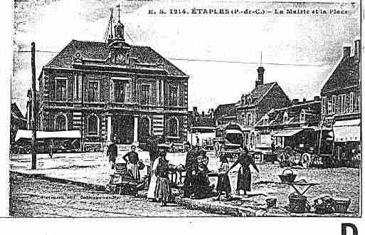 Ville de ETAPLES Carte postale ancienne