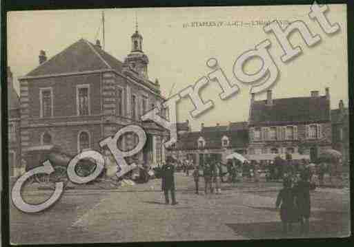 Ville de ETAPLES Carte postale ancienne