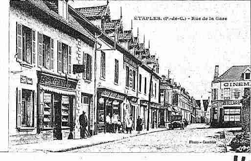 Ville de ETAPLES Carte postale ancienne