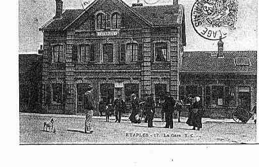 Ville de ETAPLES Carte postale ancienne