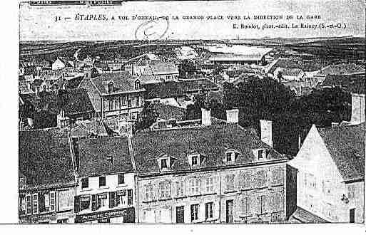 Ville de ETAPLES Carte postale ancienne