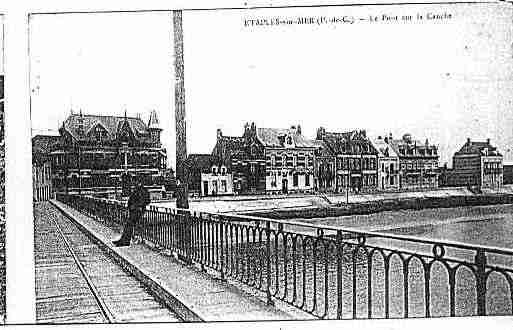 Ville de ETAPLES Carte postale ancienne