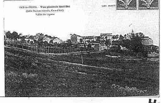 Ville de FAYSURLIGNON Carte postale ancienne