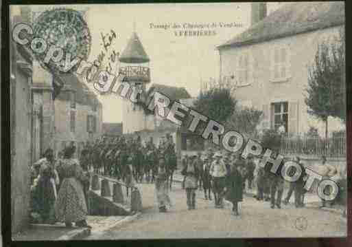 Ville de FERRIERES Carte postale ancienne