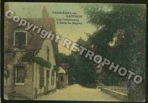 Ville de FERRIERES Carte postale ancienne