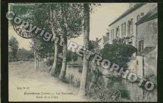 Ville de FERRIERES Carte postale ancienne