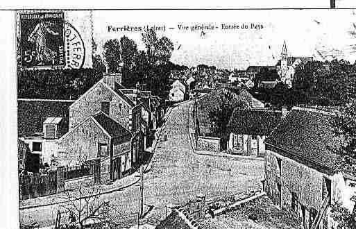 Ville de FERRIERES Carte postale ancienne