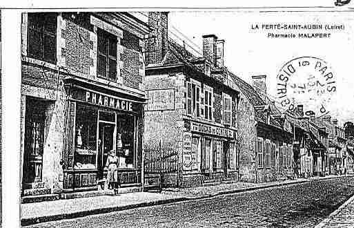 Ville de FERTESAINTAUBIN(LA) Carte postale ancienne