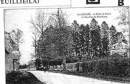 Ville de FEUILLIE(LA) Carte postale ancienne