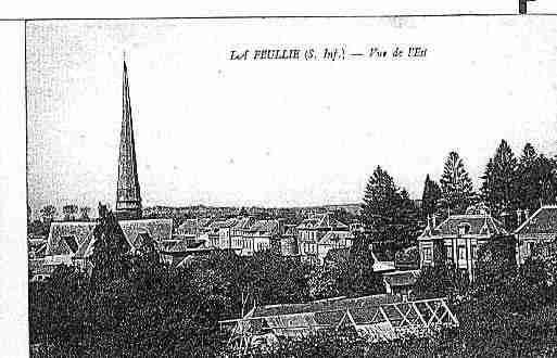 Ville de FEUILLIE(LA) Carte postale ancienne