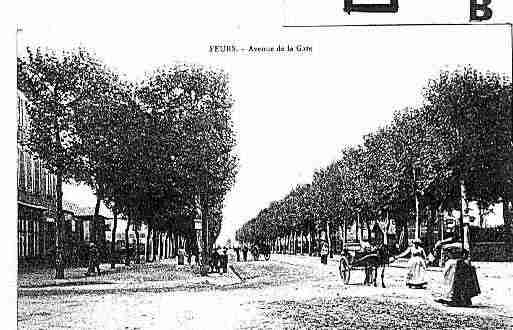 Ville de FEURS Carte postale ancienne