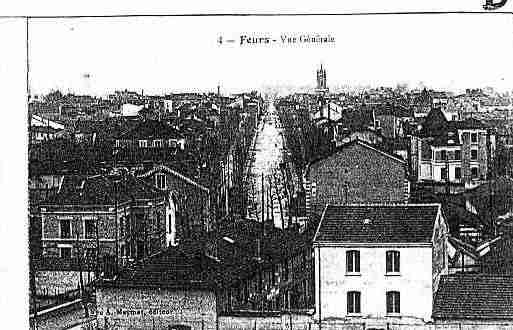 Ville de FEURS Carte postale ancienne