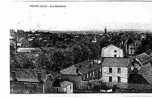 Ville de FEURS Carte postale ancienne