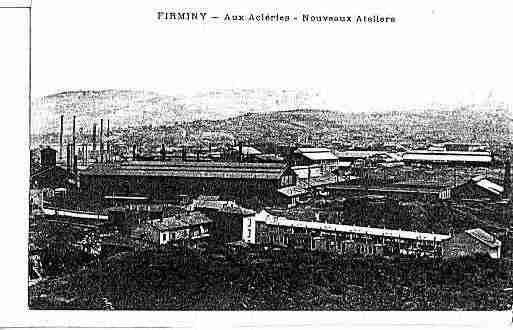 Ville de FIRMINY Carte postale ancienne