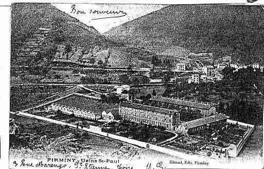 Ville de FIRMINY Carte postale ancienne